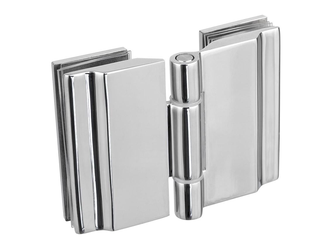 Петля Giff Glass 180° без фіксації скло-скло Хром полірований (25229003)