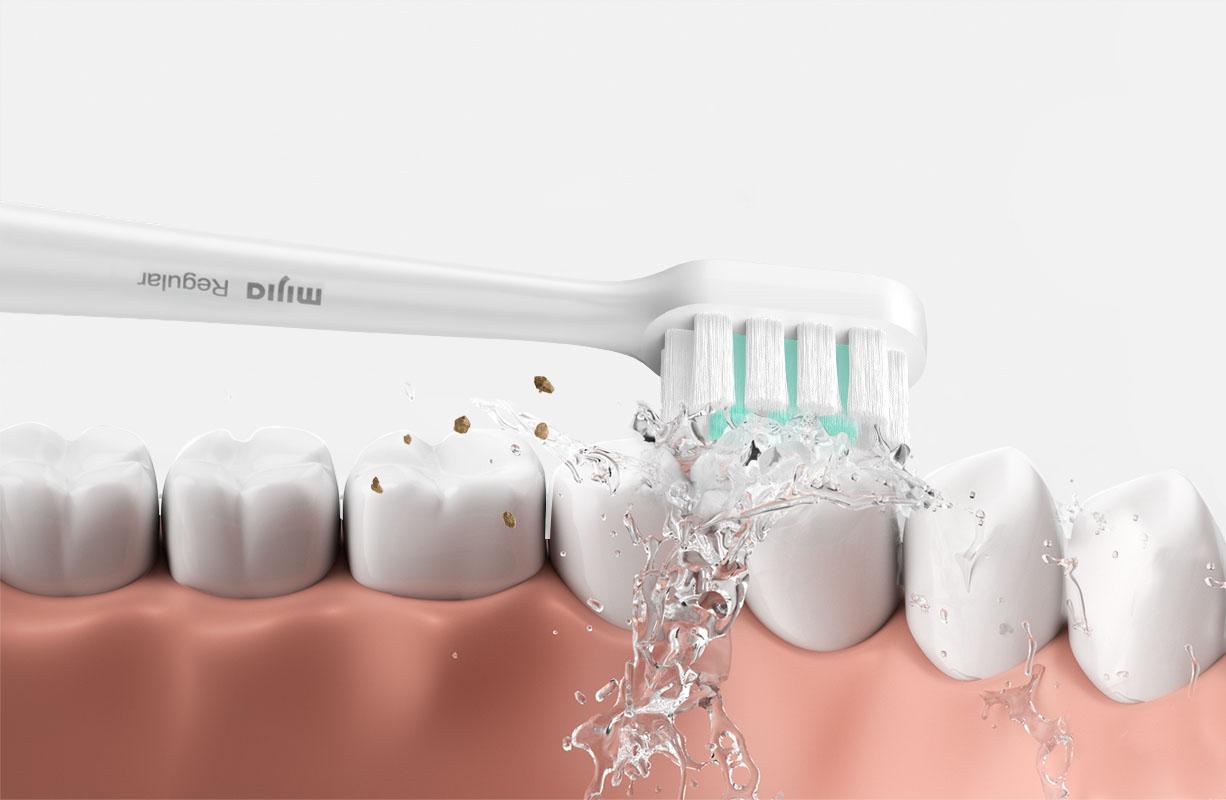 Насадка Regular Type для електричної зубної щітки Xiaomi MiJia Sonic Sound Electric Toothbrush T200/T200C 1 шт. - фото 5