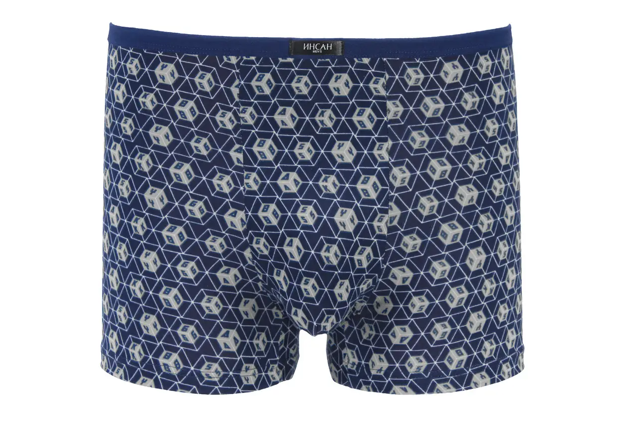 Мужские боксеры стрейчевые Бамбук Indena Insung 2XL р. 48 2 шт. Серый (INS-18640)