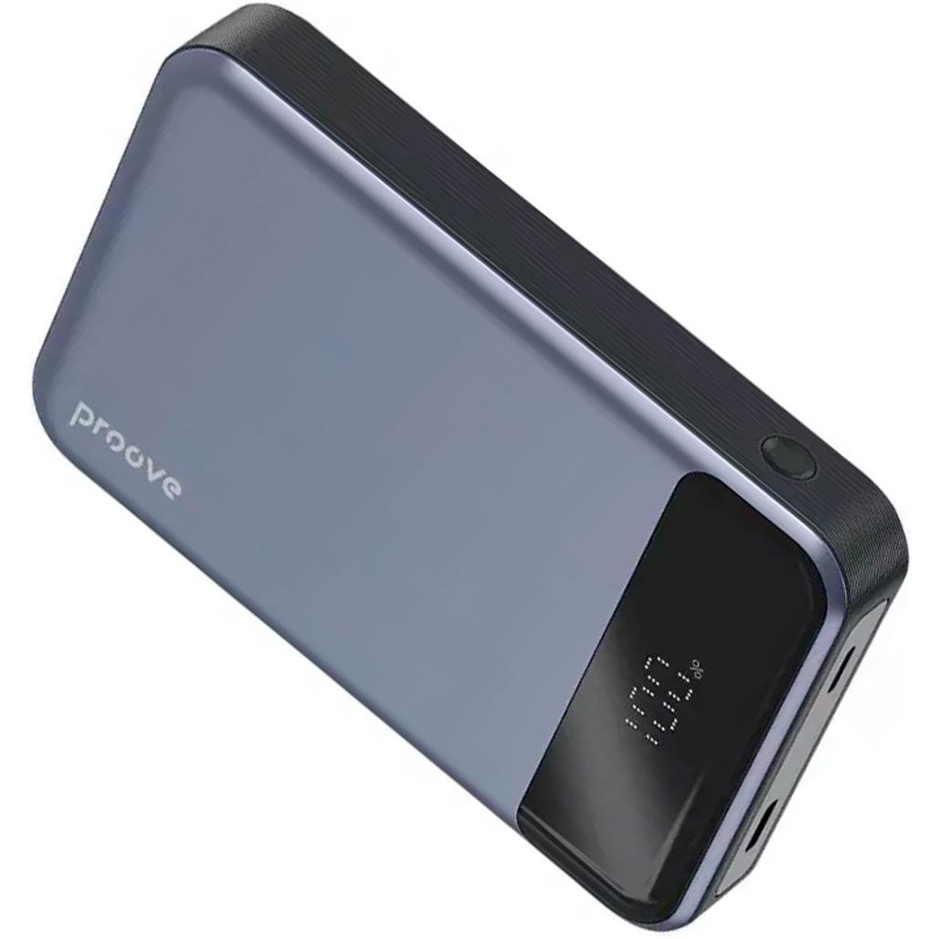 Внешний аккумулятор Proove Hoodman Magnetic 10000 mAh 20W Grey (PBH120010003) - фото 2 Внешний аккумулятор Proove Hoodman Magnetic 10000 mAh 20W Grey (PBH120010003) - фото 2