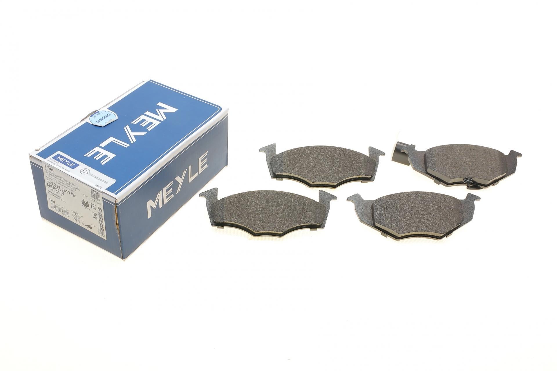 Колодки тормозные передние Meyle 025 218 6817/W Skoda Fabia/VW Polo 1.0-2.0 00-14 с датчиком