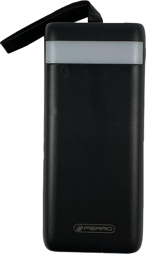 Внешний аккумулятор Ferro 20000 mAh КР-20 Черный (8914172)