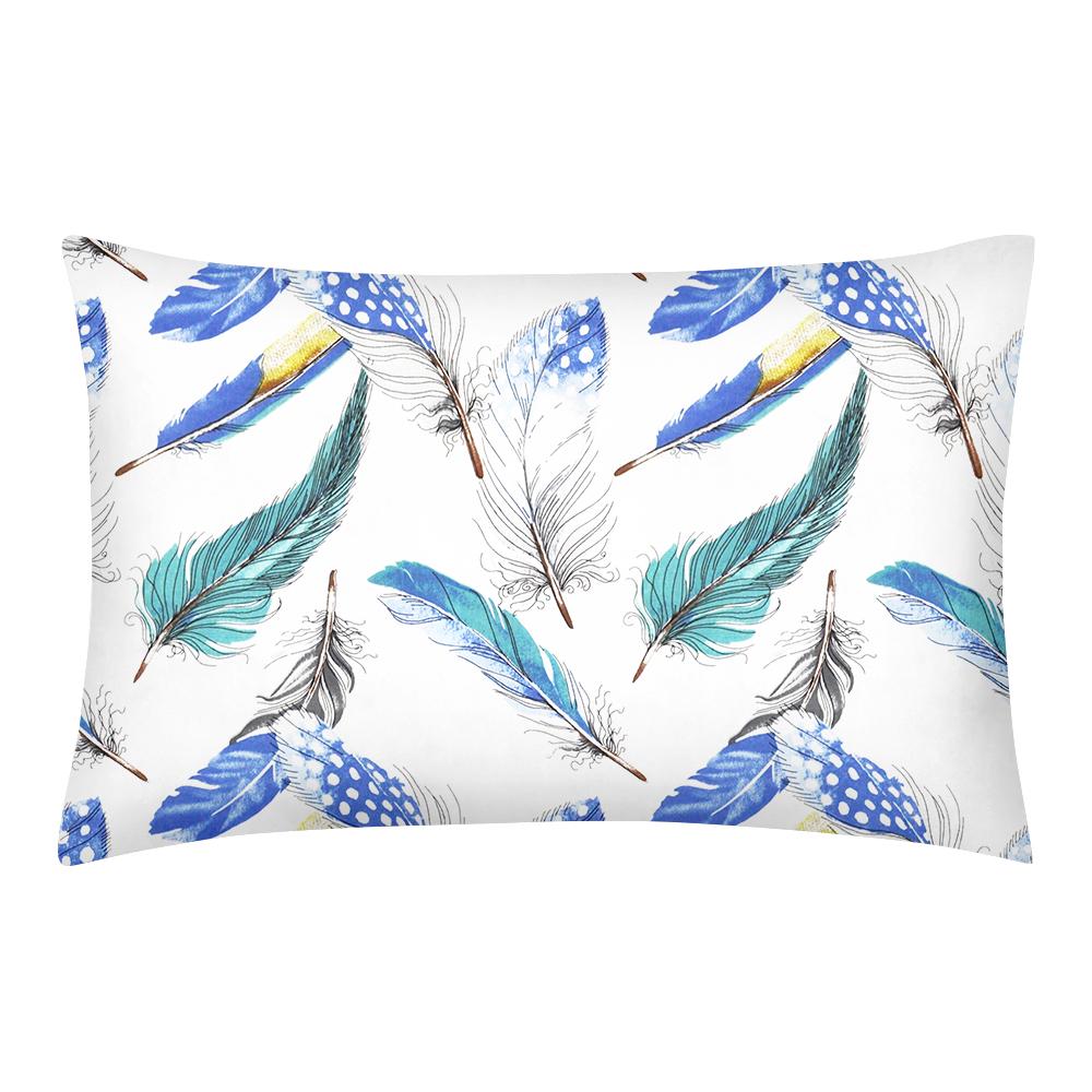 Набор наволочек Cosas Feather Mint Dark Blue 50х70 см 2 шт. (4822052050323)