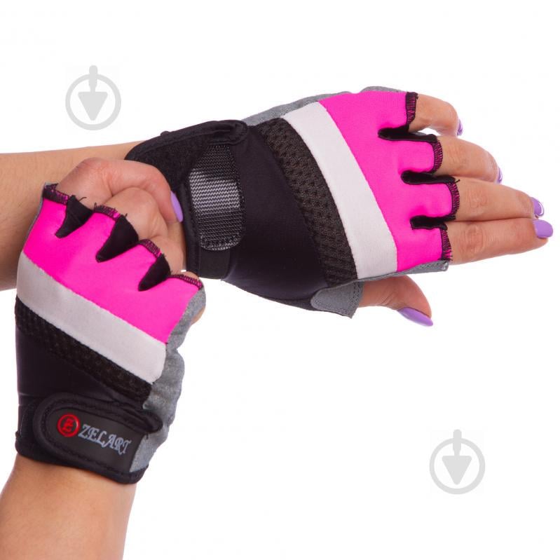 Перчатки для фитнеса женские planeta-sport Zelart BC-3786 XS Розовый