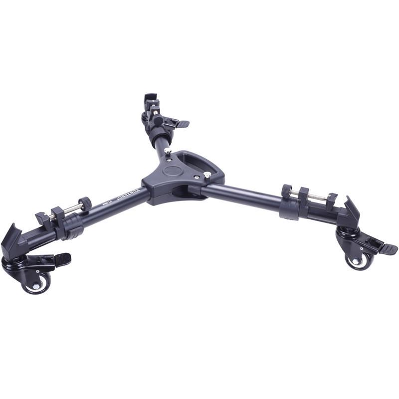 Тележка складная Yunteng YT-900 Tripod Dolly для штативов и стоек регулируемая студийная