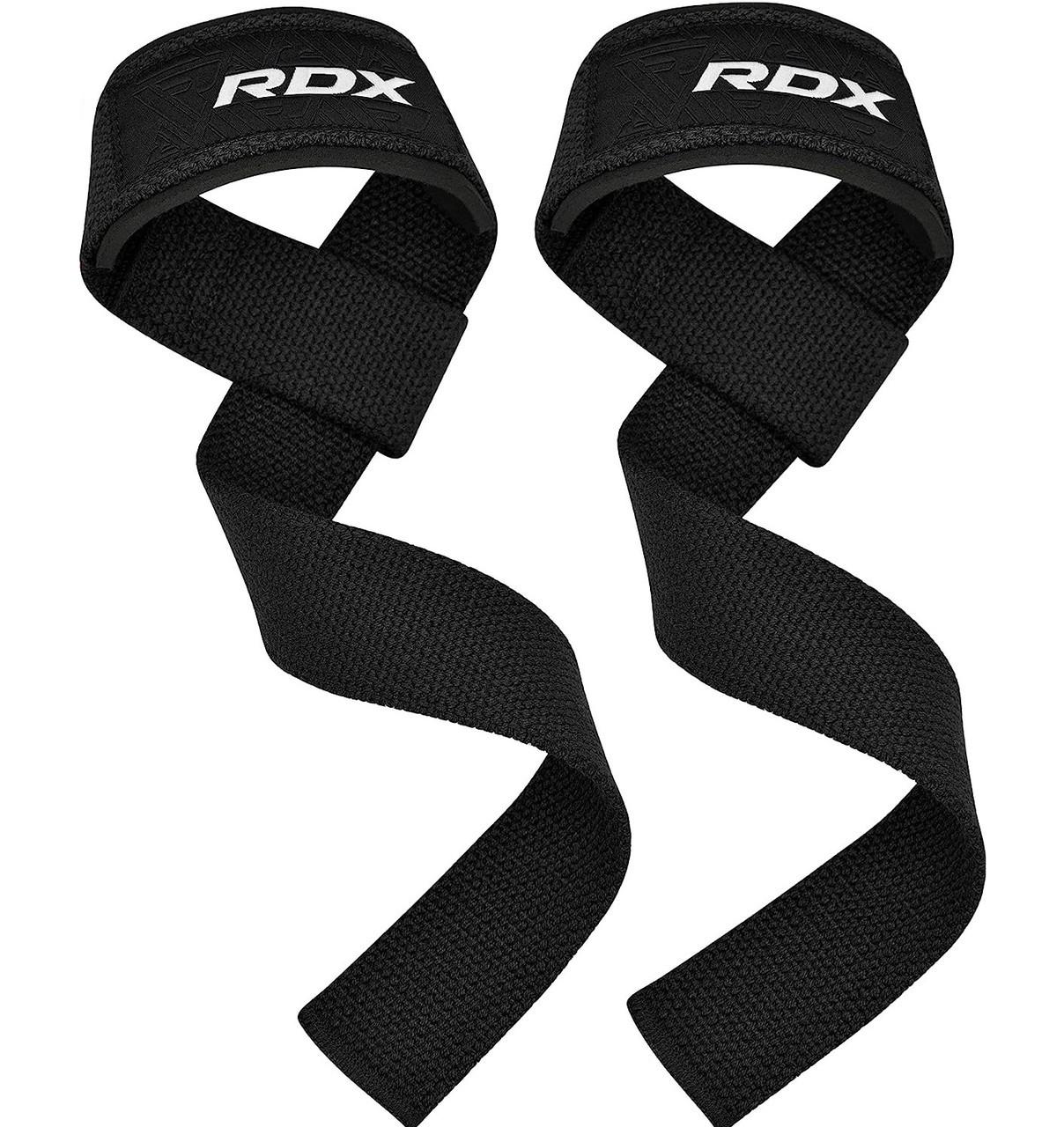 Лямки для тяги RDX W1 Gym Single Strap Plus Black (A-013133)