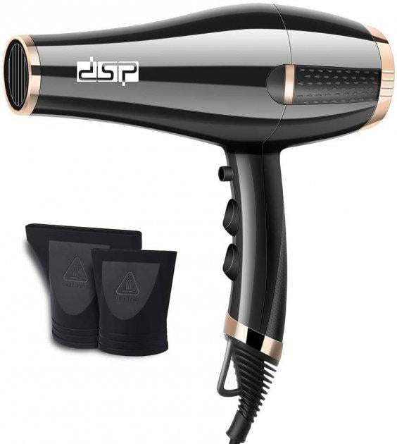 Фен для укладки волос DSP 30089 с концентратором и ионизацией (13944020)