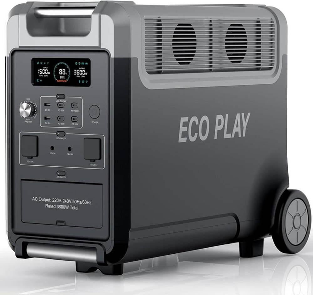 Электростанция портативная EcoPlay SYD-N051 3600 Вт (22461877)