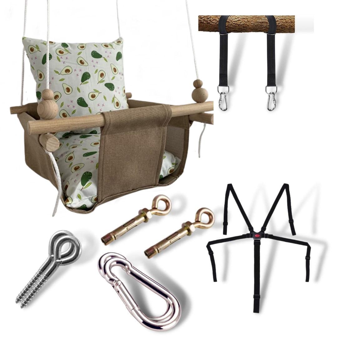 Дитяча гойдалка Infancy Авакадо Карамельний (9677147)