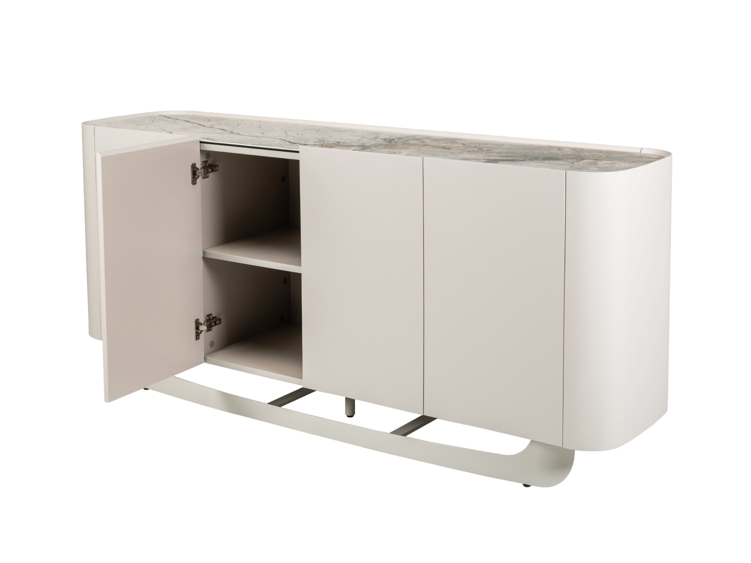 Буфет Арно 1800х440х810 мм Сильвер ривер/Айвори (30938750) - фото 2