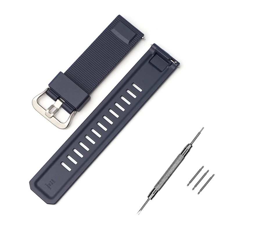 Ремінець для Casio Pro Trek PRW-6900Y Dark Blue SI