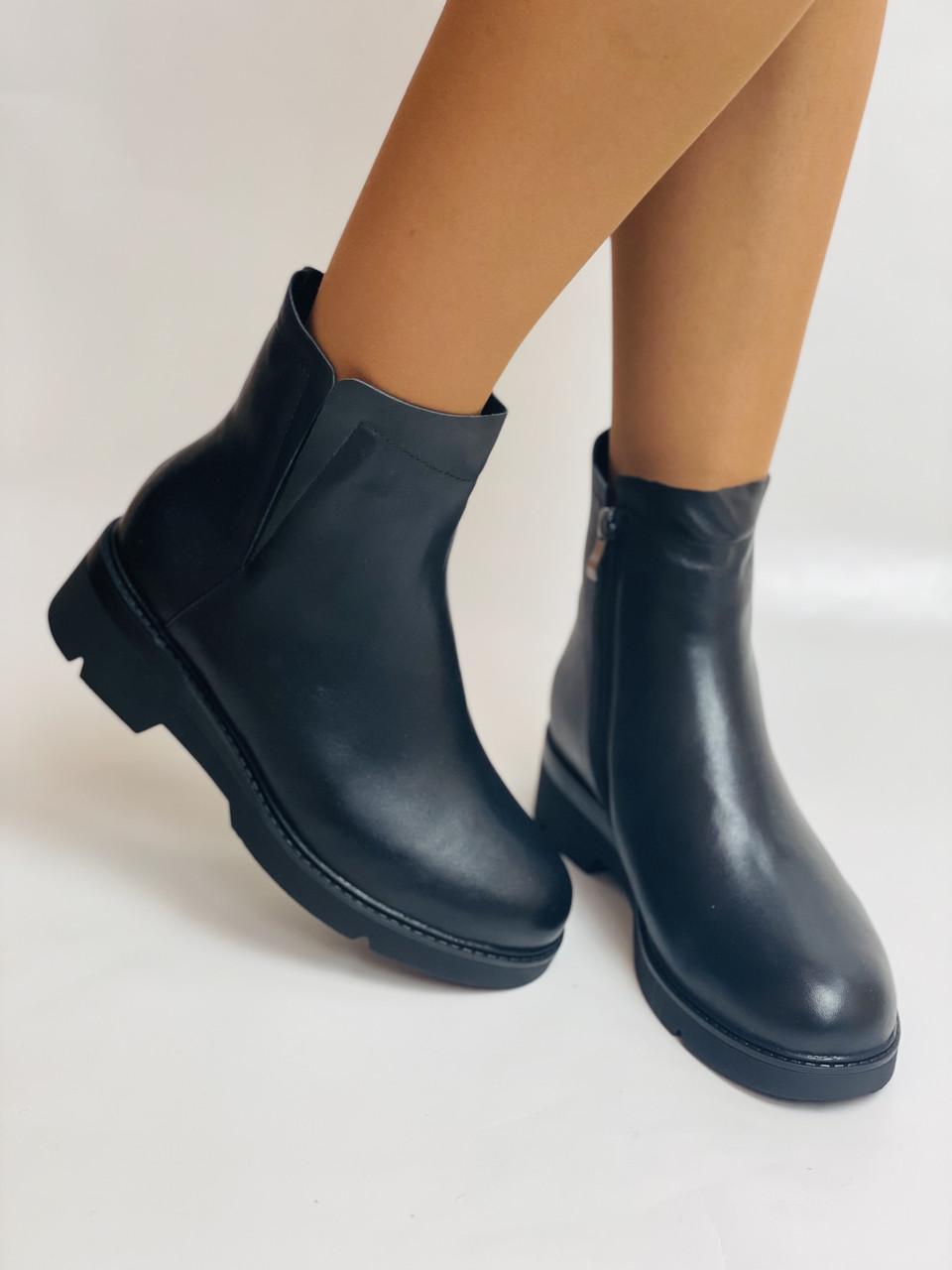 Ботинки женские зимние Blue Tempt р. 39 25,0 см Черный (2699) - фото 3 Ботинки женские зимние Blue Tempt р. 39 25,0 см Черный (2699) - фото 3