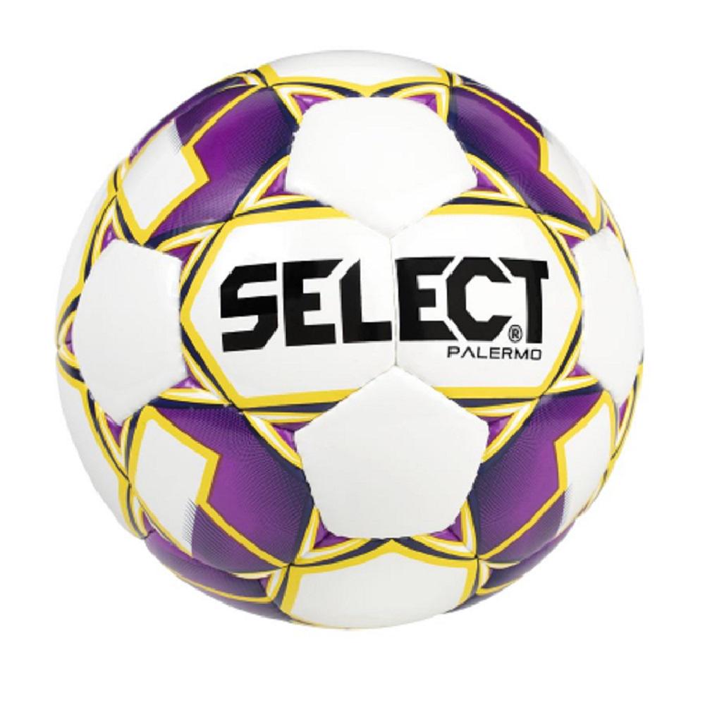 М'яч футбольний Select Palermo 5 Білий/Фіолетовий (057592-012-5)