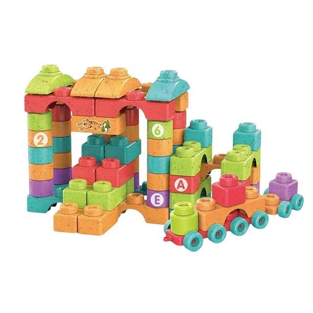 Конструктор Big Building Blocks 79 деталей в ведре Multicolor (164399)