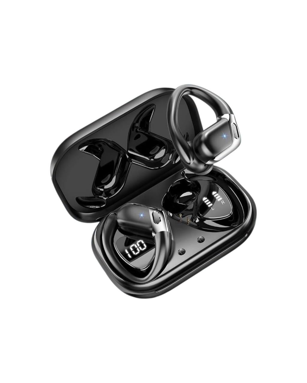 Наушники беспроводные Rinsmola B01 Bluetooth 5.4 с шумоподавлением Черный