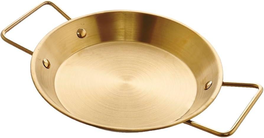 Сковорода с двумя ручками для приготовления и подачи SS Gold 24 см (R41175-24)