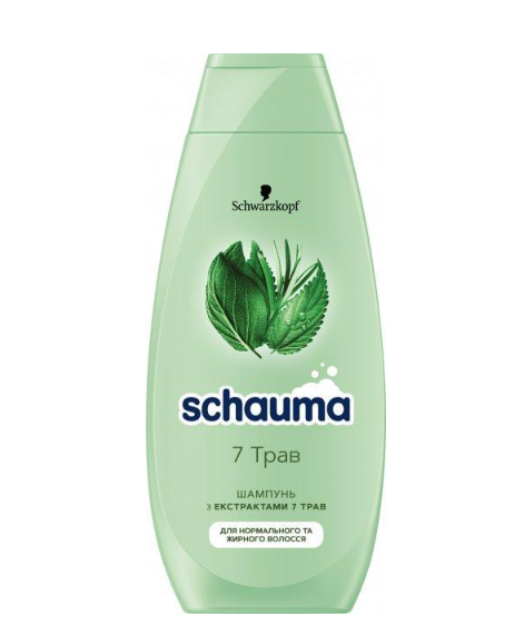 Шампунь Schauma 7 трав 400 мл (3838824086750)