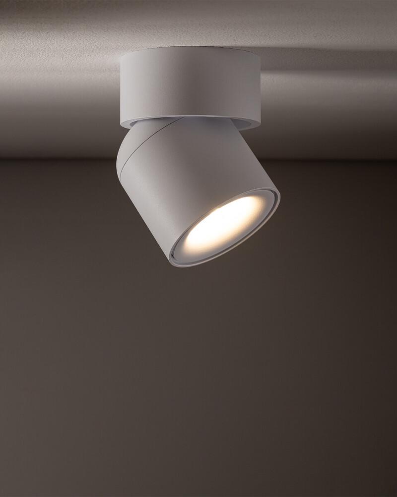 Спот-светильник поворотный Nowodvorski 11347 Oscar GU10 15W IP54 Белый (23563591) - фото 2