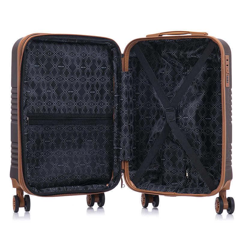 Чемодан SEMI LINE 20" S 39/54 л Brown (DAS303355) - фото 6 Чемодан SEMI LINE 20" S 39/54 л Brown (DAS303355) - фото 6