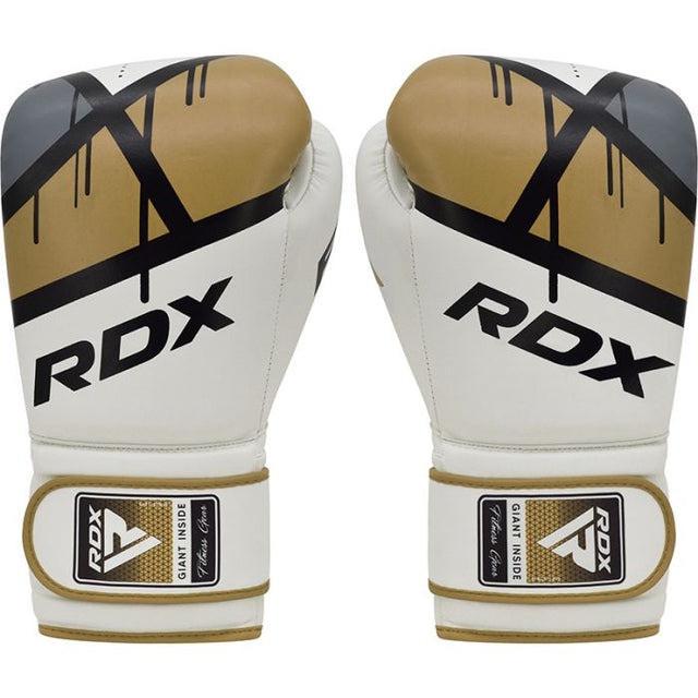 Боксерські рукавиці RDX F7 Ego 10 унцій Golden (BGR-F7GL-10oz) Боксерські рукавиці RDX F7 Ego 10 унцій Golden (BGR-F7GL-10oz)