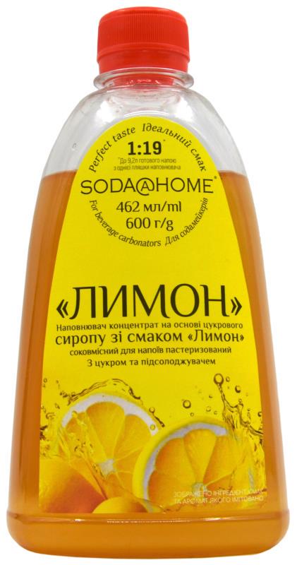 Сироп SODA@HOME Лимон 600 г (38911)