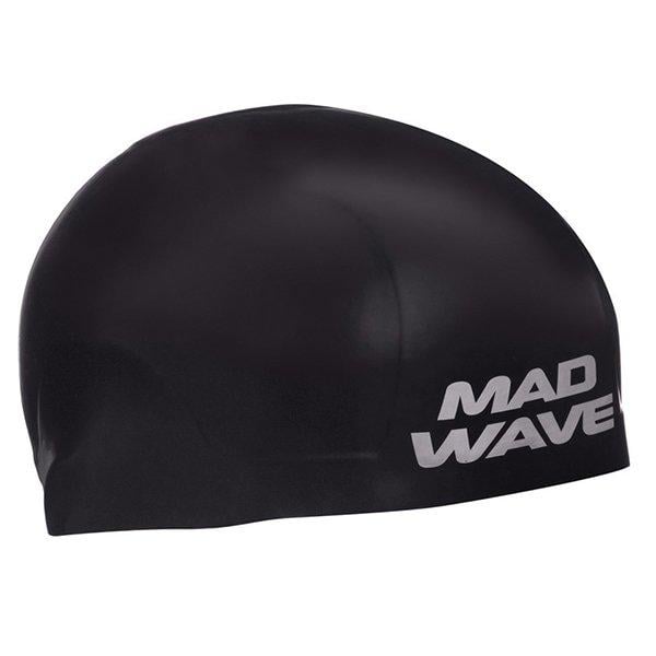 Шапочка для плавания Mad Wave R-Cap Fina Approved M053115 L Черный (60444178)