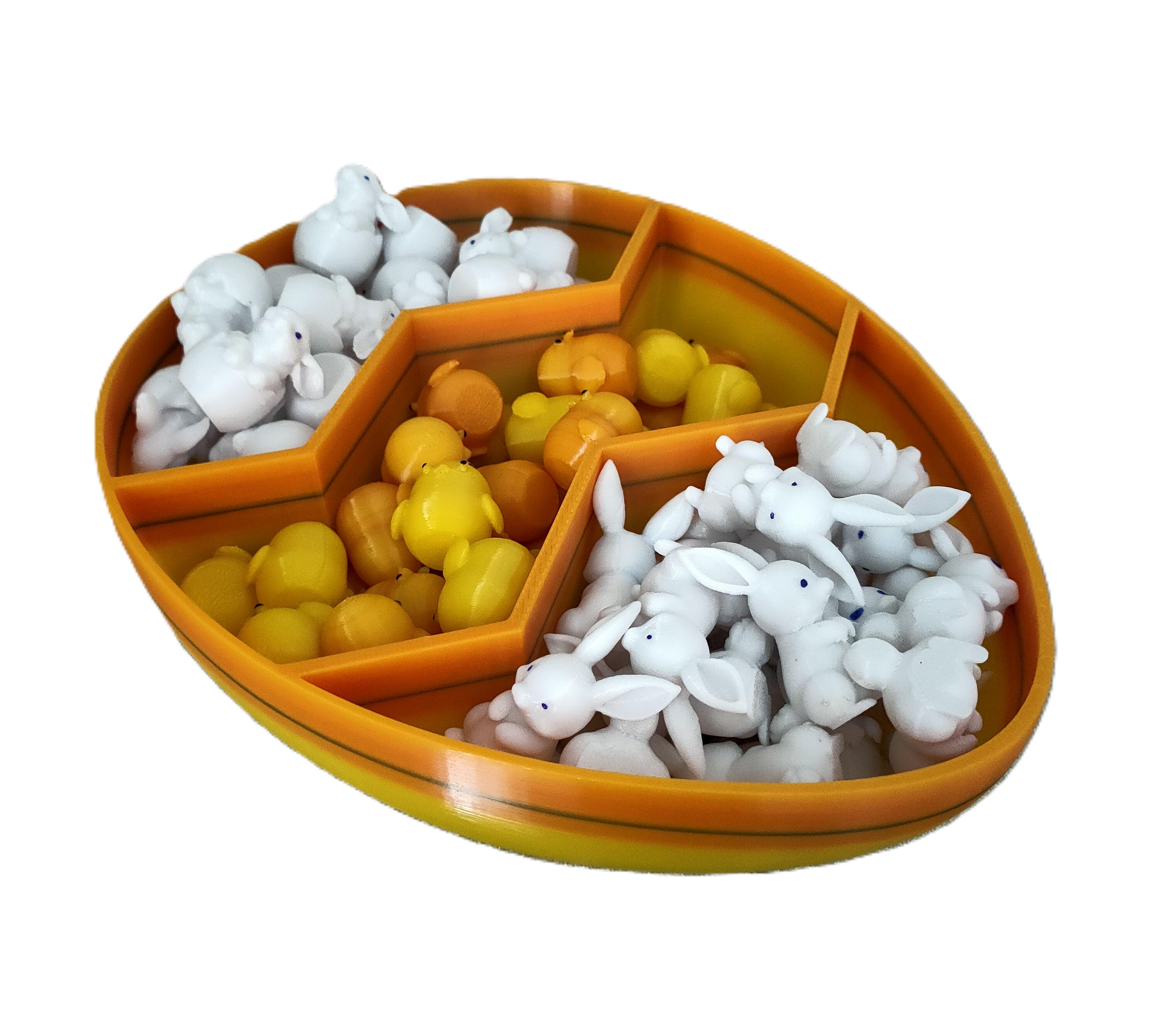 Конфета в форме яйца 145х186х55 мм Желтый (KON-115G-GVT) - фото 5