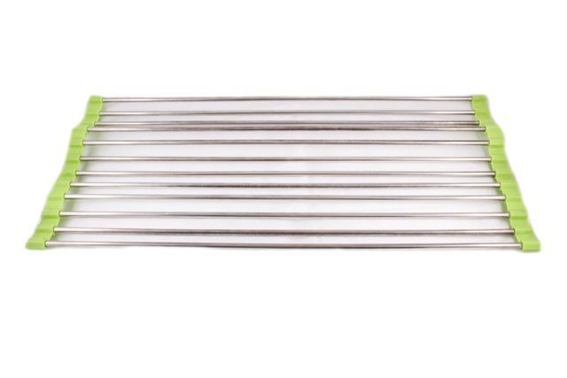 Сушарка для посуды Kitchen Drainboard 23х47 см Салатовый (1008170-LightGreen-1)