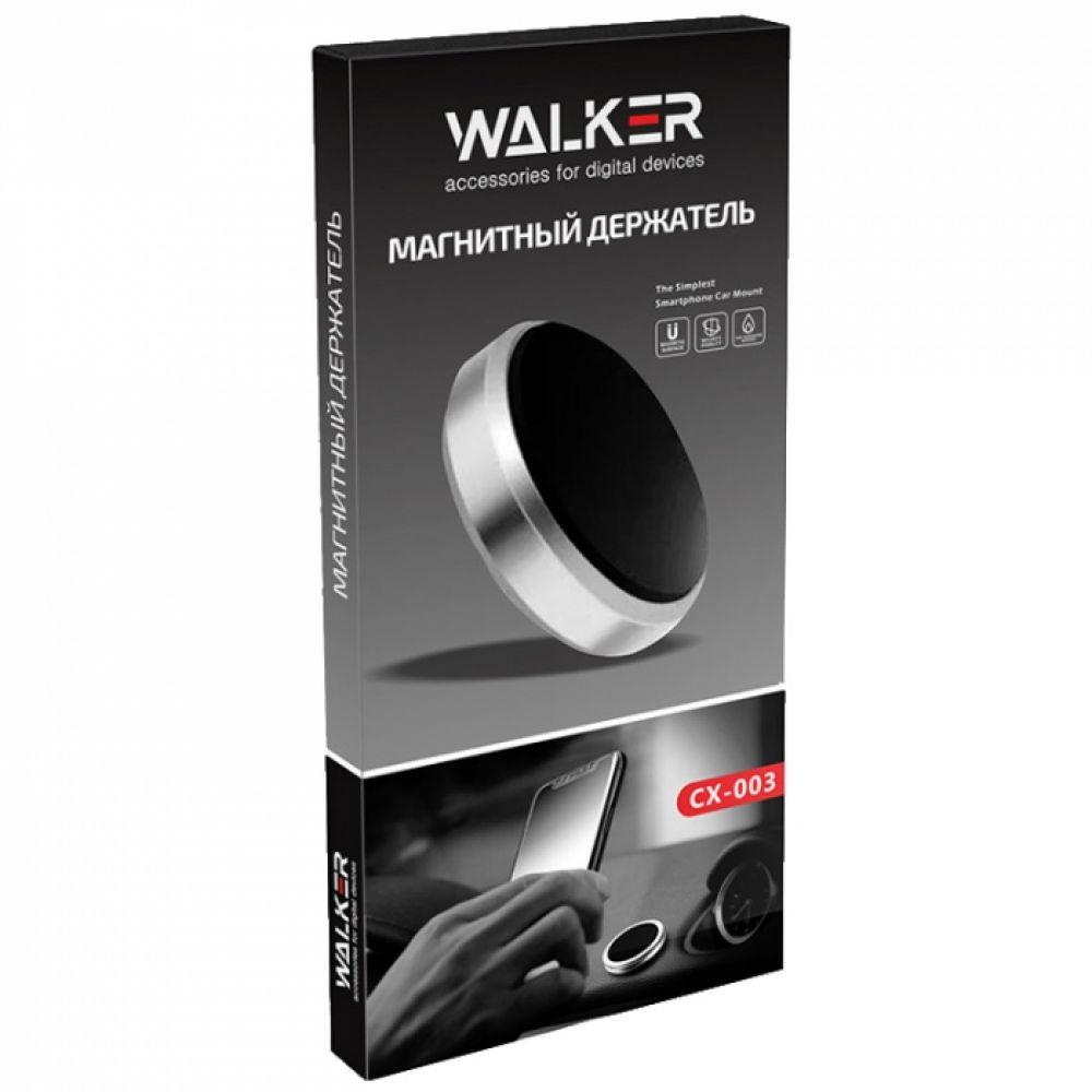 Автотримач для телефону магнітний Walker CX-003 Silver - фото 2