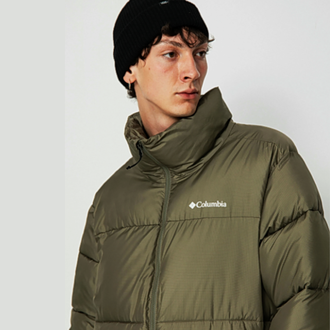 Куртка чоловіча зимова Columbia Puffect II Jacket S Olive - фото 6