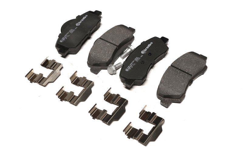 Тормозные колодки дисковые BREMBO для Citroen C4 CACTUS 1.2 2014-/Peugeot 308 II 1.2 1.6 2013- передние (P 61 113)