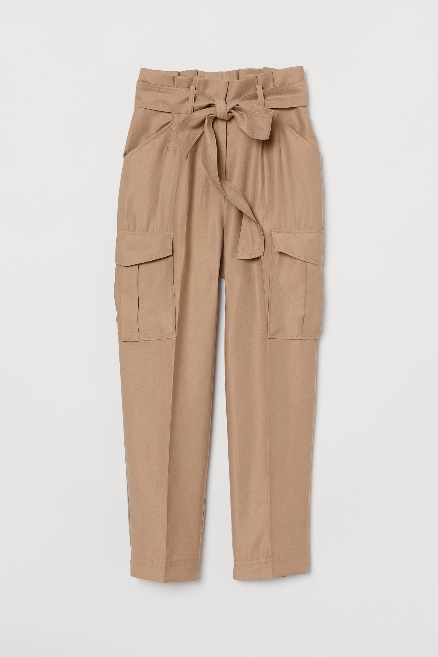 Штани H&M р. 48 Бежевий (X1902800387)