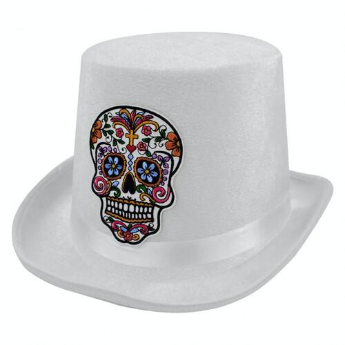 Шляпа Череп Санта Муэрте Seta Decor 19-934WT Шляпа Череп Санта Муэрте Seta Decor 19-934WT