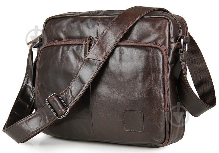 Сумка мужская Vintage 14369 Коричневая, Коричневый