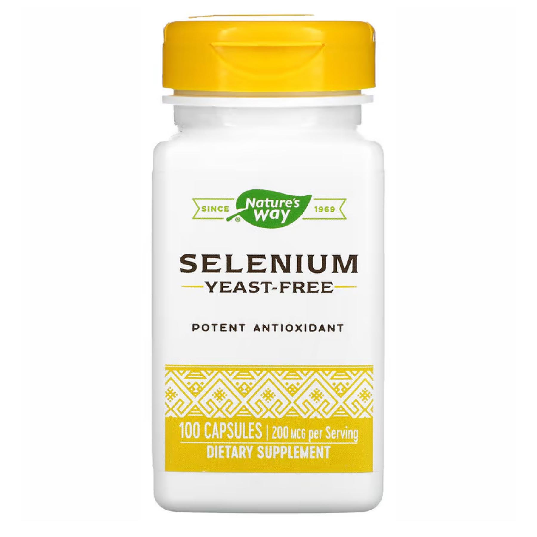 Натуральная добавка Selenium 200 mcg 100 caps (2022-10-1109)