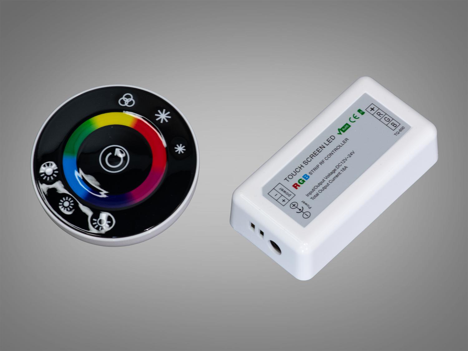 Контроллер с дистанционным управлением для RGB ленты (PC-H18-RGB-RING-RF-18A)