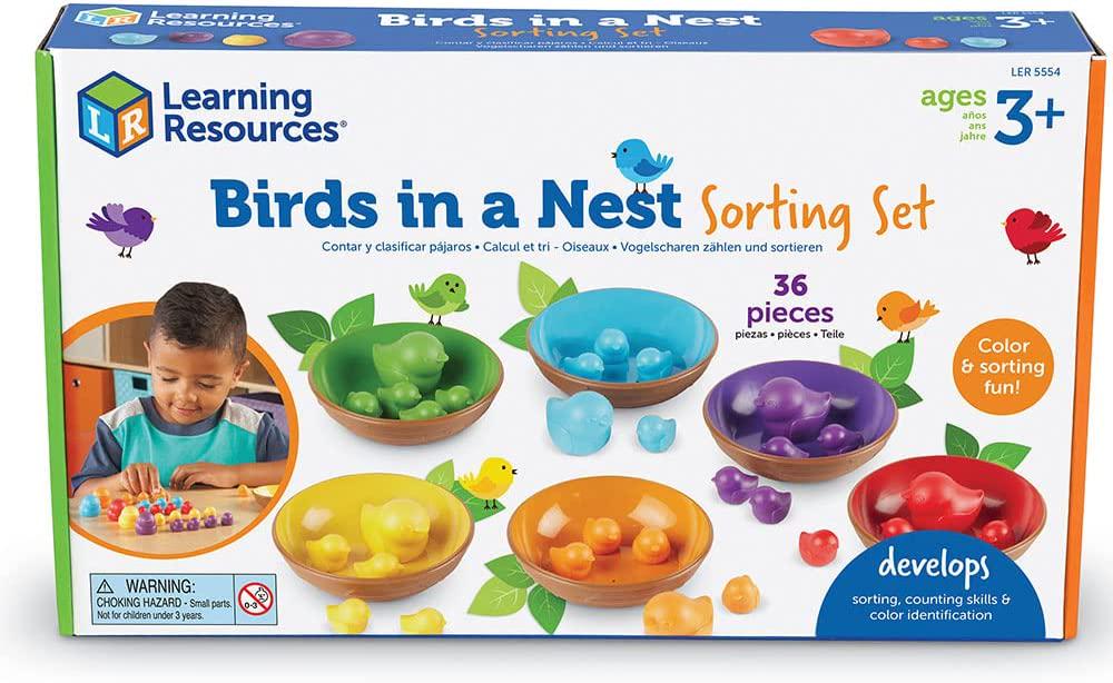 Набір для сортування Пташки в гніздах Learning Resources Birds in a Nest - фото 4