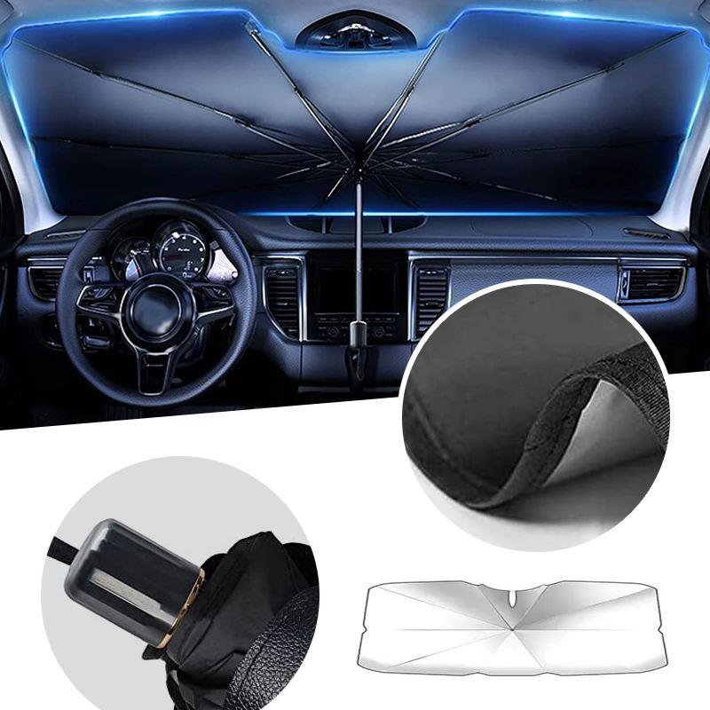 Парасолька-шторка Sunshade на лобове скло автомобіля - фото 6 Парасолька-шторка Sunshade на лобове скло автомобіля - фото 6