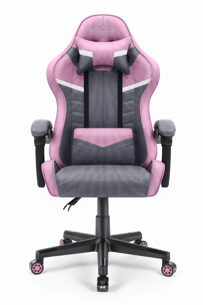 Комп'ютерне крісло Hell's Chair HC-1004 Pink/Grey