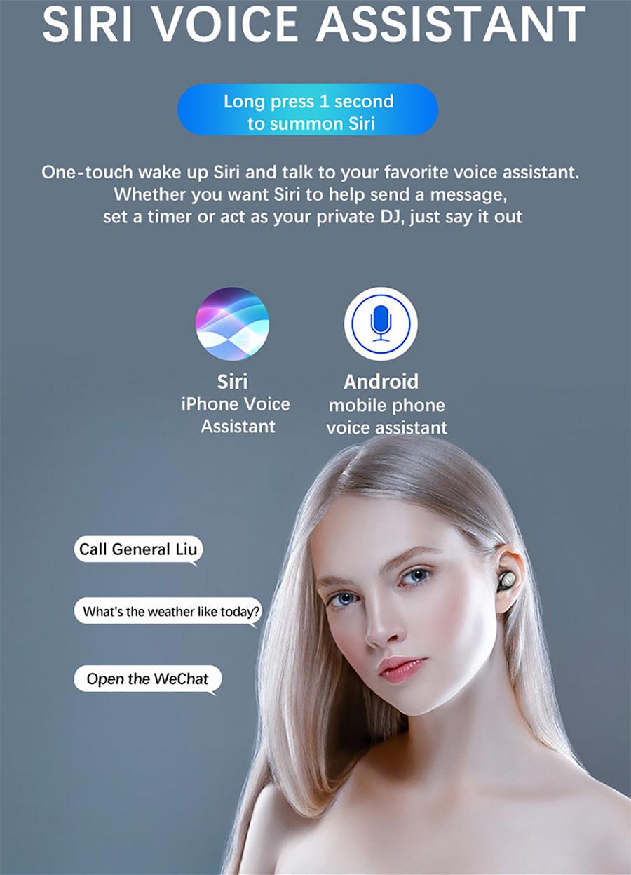 Навушники бездротові TWS F9 Bluetooth - фото 10