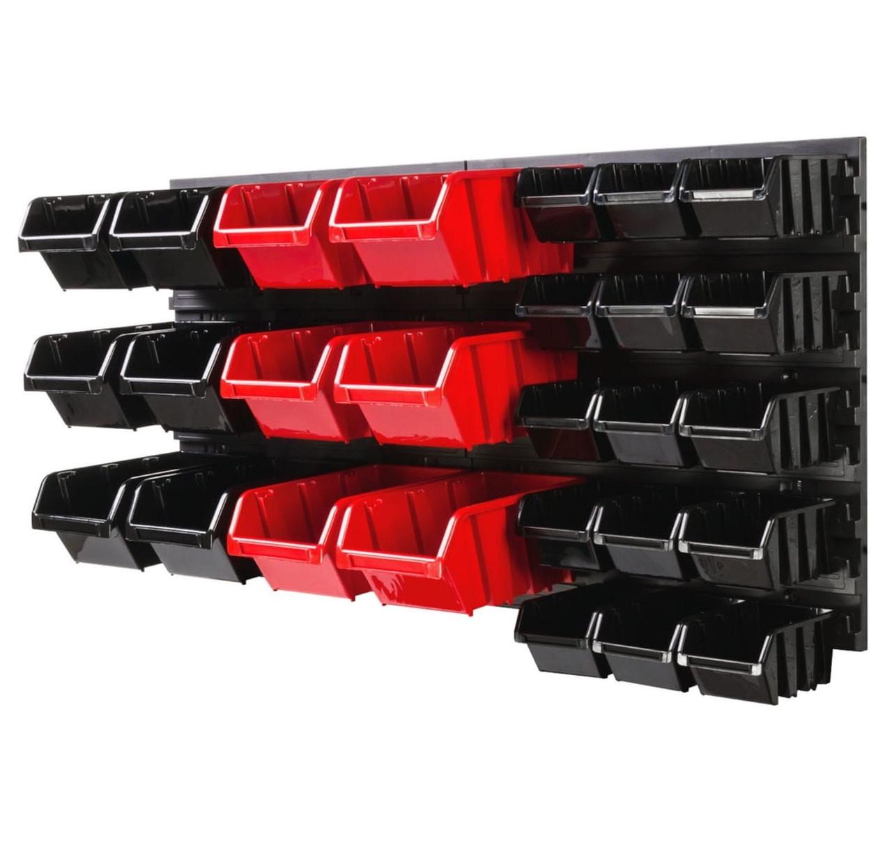 Панель настінна для метизів 78х39 см на 27 контейнерів (MIX595)