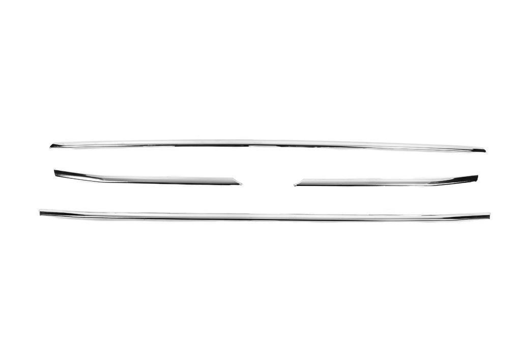 Накладки на решетку Carmos для Ford Transit 2014- гг. нержавеющая сталь Хром