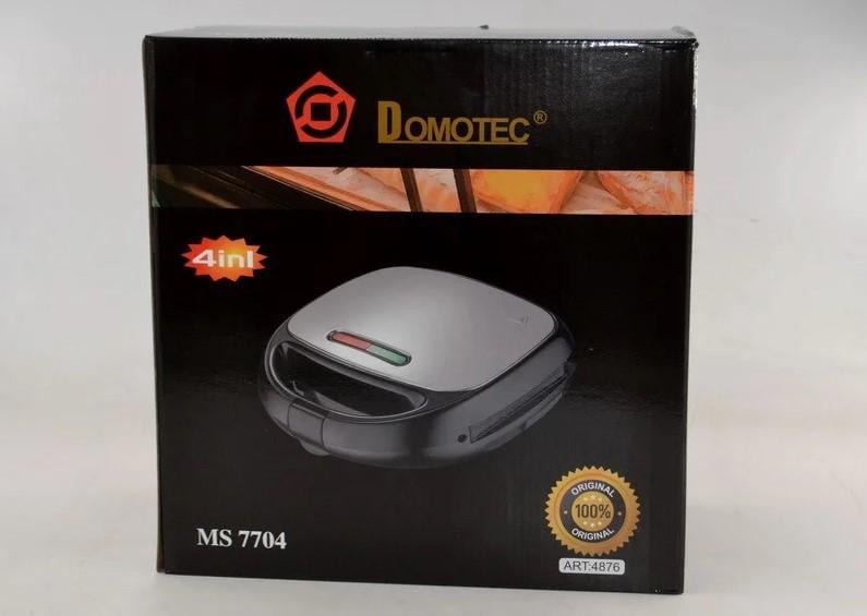 Сэндвичница Domotec MS 7704 4in1 (1101846605) - фото 4