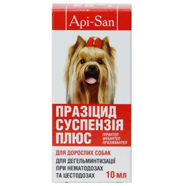 Суспензия антигельминтная для взрослых собак 10 мл (00000001157)