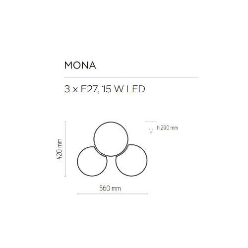 Люстра TK Lighting Mona (4183) - фото 3