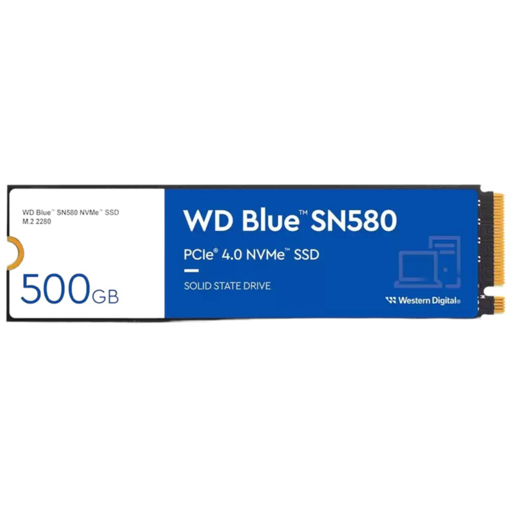 SSD-диск Western Digital SN580 500 Гб Blue (WDS500G3B0E) - фото 1