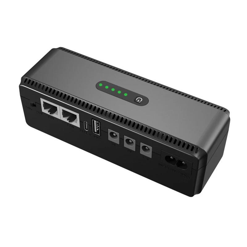 Источник бесперебойного питания для роутера Yepo Smart DC-UPS 10400 mAh 18 Вт DC-5V/9V/12V (RU-112485) Источник бесперебойного питания для роутера Yepo Smart DC-UPS 10400 mAh 18 Вт DC-5V/9V/12V (RU-112485)
