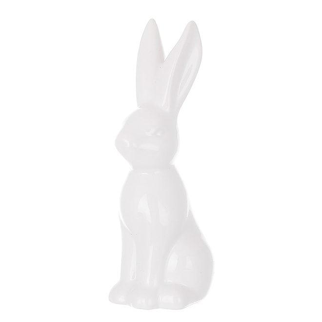 Набор фигурок фарфорових Flora Кролик 13 см 12 шт. Белый (42082)