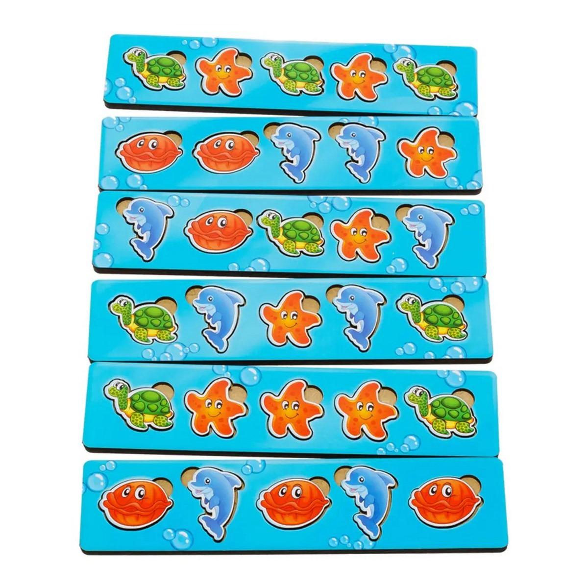 Настольная игра Ubumblebees Морские обитатели-2 Разноцветный (SR-113-N-60) - фото 2