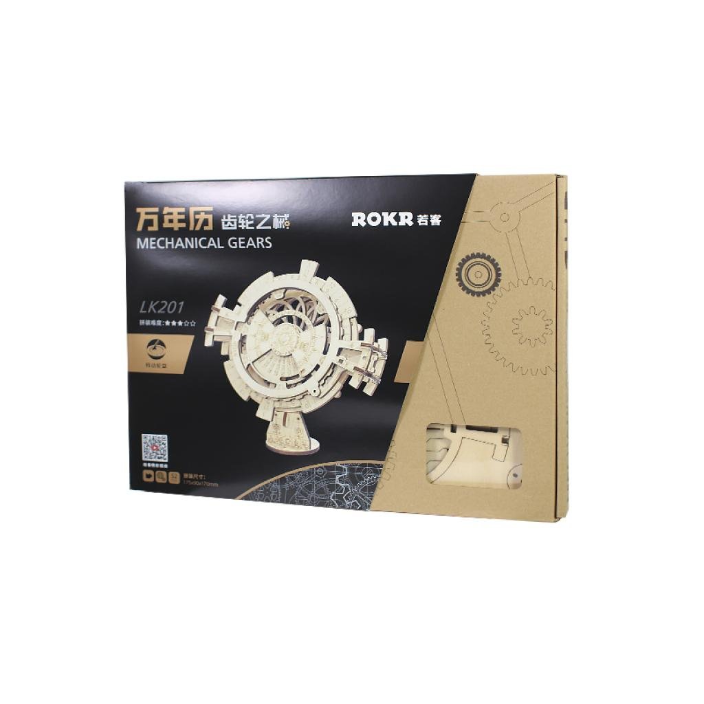 Конструктор дерев'яний 3D Robotime LK201 Вічний календар (1378424) - фото 7 Конструктор дерев'яний 3D Robotime LK201 Вічний календар (1378424) - фото 7